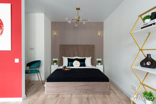 

1-к. квартира, 33,5 м², 1 кровать