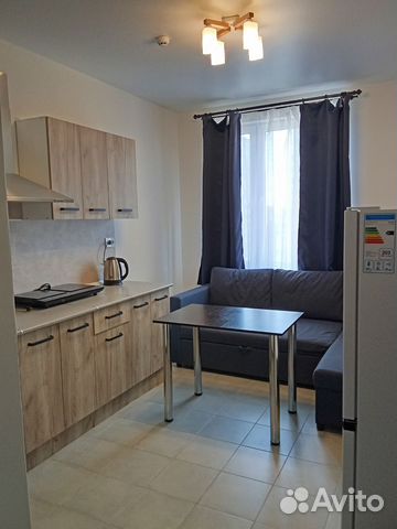 

1-к. квартира, 34 м², 2 кровати