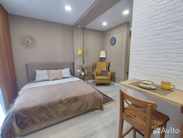 

Квартира-студия, 25 м², 1 кровать