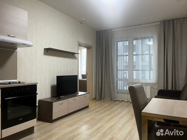

1-к. квартира, 40 м², 2 кровати