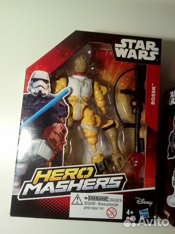 Набор Star Wars из 4х персонажей новый Набор Star Wars из 4х персонажей новый
