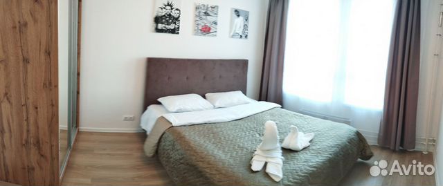 

1-к. квартира, 35 м², 2 кровати