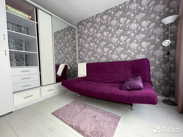 

1-к. квартира, 38 м², 2 кровати