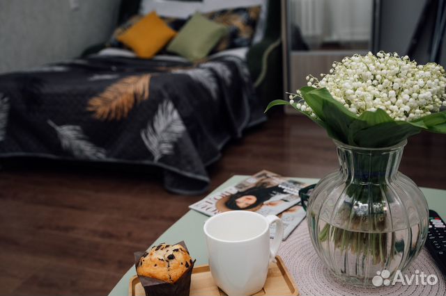 

1-к. квартира, 27 м², 2 кровати