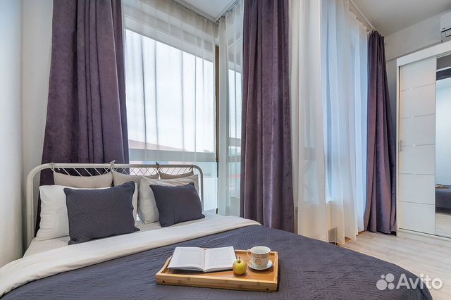 

Квартира-студия, 32 м², 2 кровати