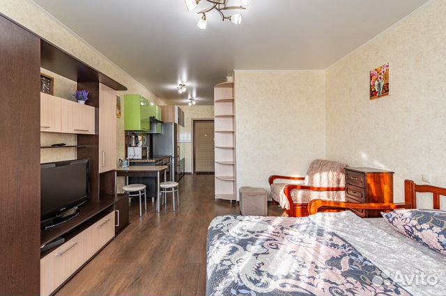 

Квартира-студия, 30 м², 2 кровати