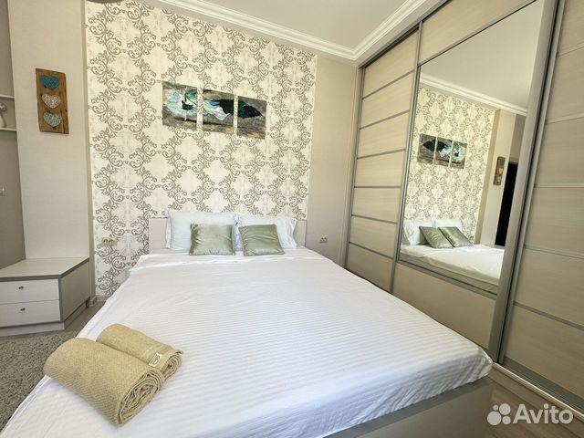 

1-к. квартира, 70 м², 2 кровати