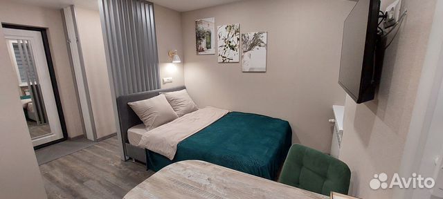 

Квартира-студия, 17 м², 1 кровать