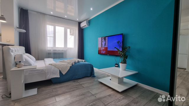 

Квартира-студия, 54 м², 2 кровати