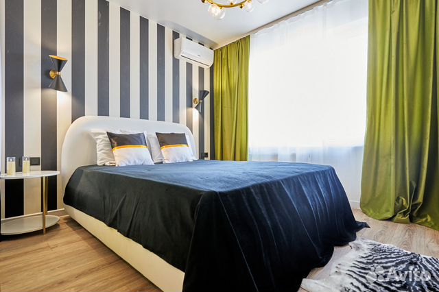

1-к. квартира, 38 м², 2 кровати