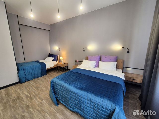 

Квартира-студия, 40 м², 3 кровати