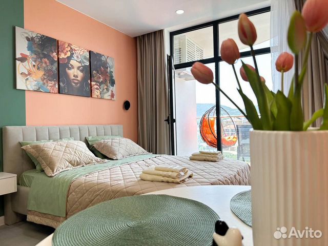 

1-к. квартира, 30 м², 2 кровати