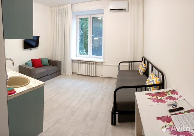 

Квартира-студия, 24 м², 3 кровати