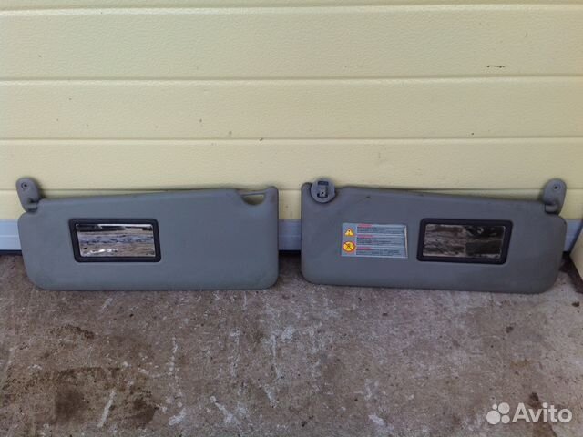 Рено Сценик 1-солнцезащитные козырьки