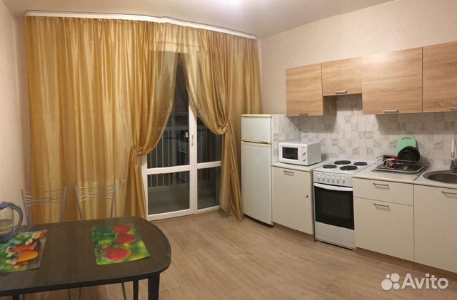 

1-к. квартира, 38 м², 3 кровати