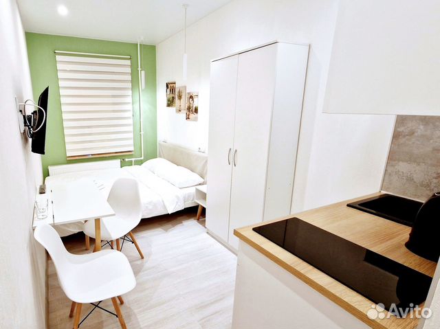 

Квартира-студия, 14 м², 1 кровать