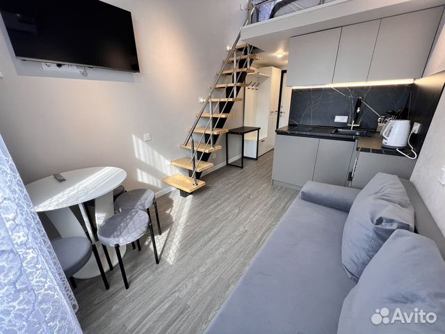 

Квартира-студия, 30 м², 2 кровати
