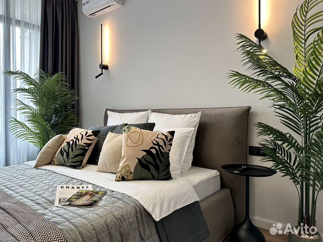 

1-к. квартира, 55 м², 2 кровати