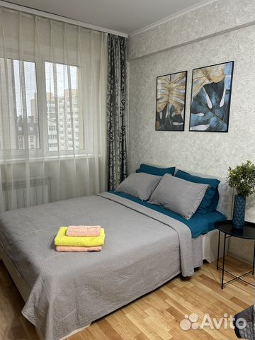 

1-к. квартира, 40 м², 2 кровати