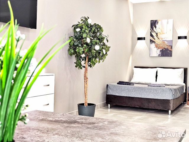 

Квартира-студия, 30 м², 2 кровати