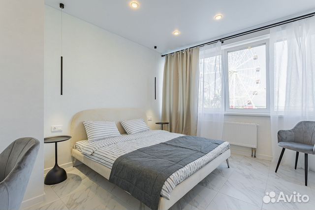 

1-к. квартира, 40 м², 2 кровати