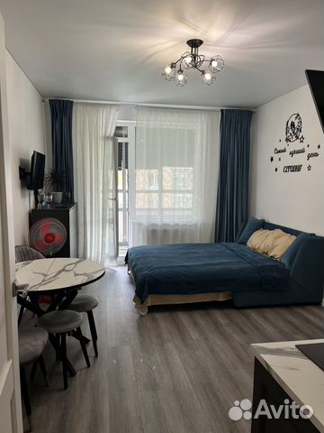 

Квартира-студия, 24,5 м², 2 кровати