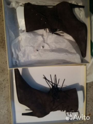 Сапоги осенние натур замша+ бахрома Сапоги осенние натур замша+ бахрома