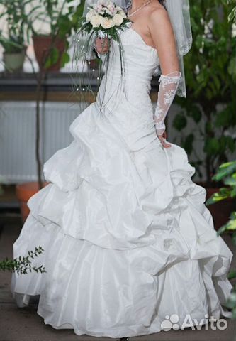 Свадебное платье А- силуэт Sincerity bridal шлейф