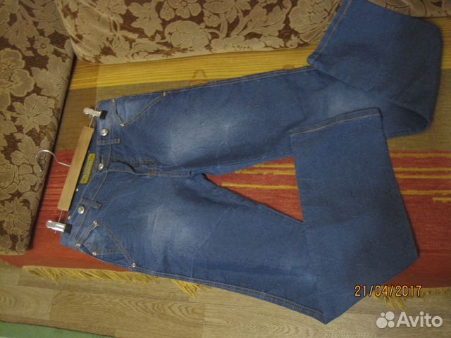 Джинсы с высокой посадкой на О/Т 70, О/Б 90 см Джинсы с высокой посадкой на О/Т 70, О/Б 90 см