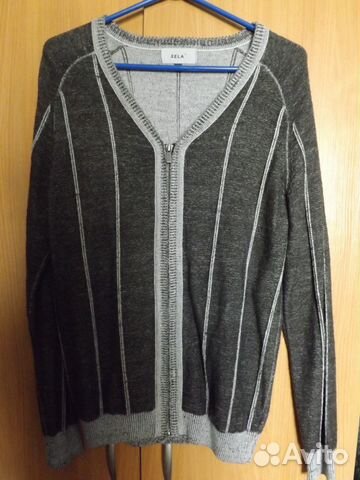 Кардиганы sela размер М, цвет коричневый