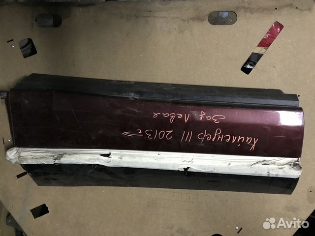 Toyota Highlander 3 накладки задних дверей Toyota Highlander 3 накладки задних дверей