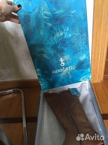 Сапоги Cavaletto новые, из натуральной кожи