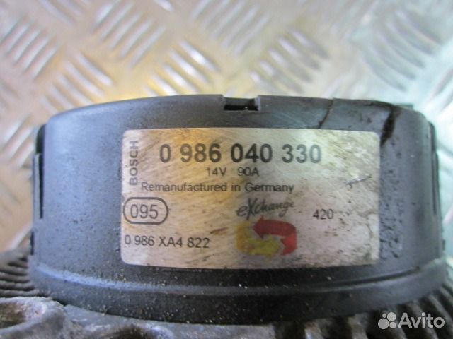 Генератор 90А для Фольксваген Транспортер Т4 2.5 Генератор 90А для Фольксваген Транспортер Т4 2.5