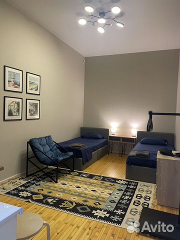 

Квартира-студия, 20 м², 2 кровати