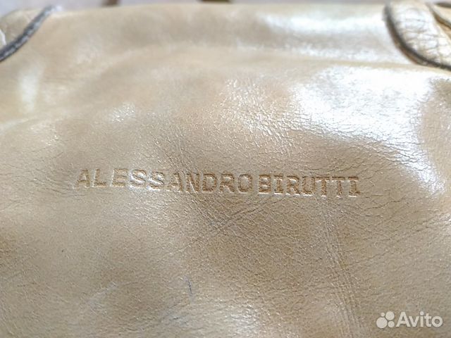 Сумка кожанная Alessandro Birutti Сумка кожанная Alessandro Birutti