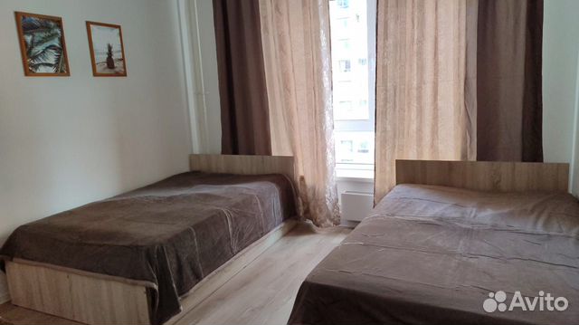 

1-к. квартира, 42 м², 4 кровати