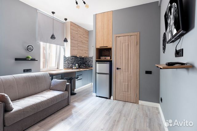 

Квартира-студия, 25 м², 1 кровать