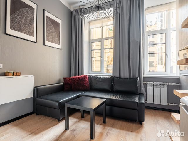 

Квартира-студия, 19 м², 2 кровати