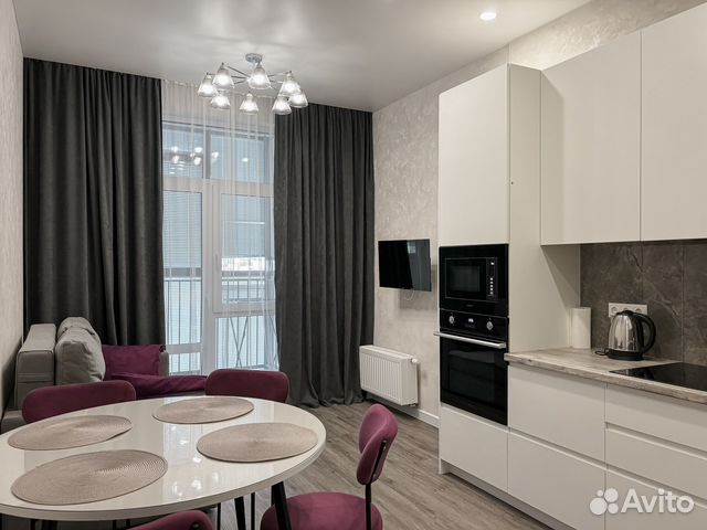 

1-к. квартира, 60 м², 2 кровати