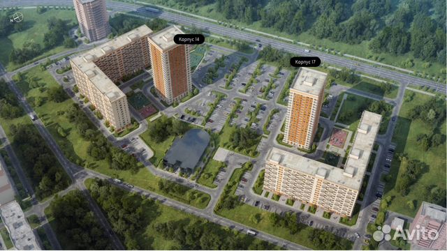 3-к квартира, 69 м², 7/13 эт.