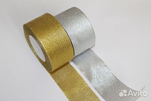 Лента-парча 4см, 23 м для творчества Лента-парча 4см, 23 м для творчества