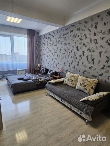 

Квартира-студия, 43 м², 2 кровати