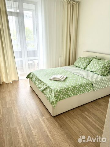 

1-к. квартира, 38 м², 3 кровати