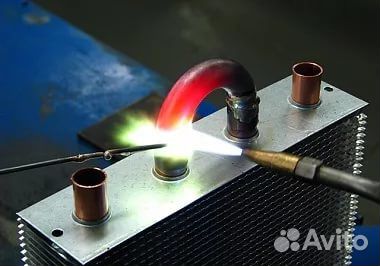 Пайка радиаторов ремонт газовых котлов Пайка радиаторов ремонт газовых котлов