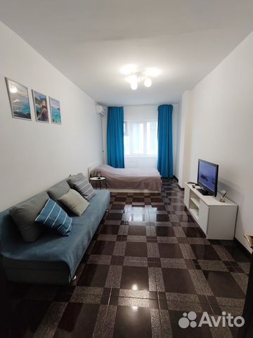 

1-к. квартира, 44 м², 2 кровати