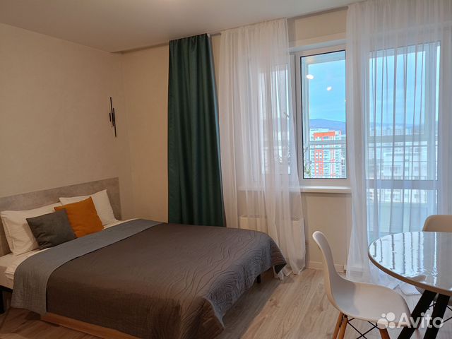 

Квартира-студия, 27 м², 2 кровати