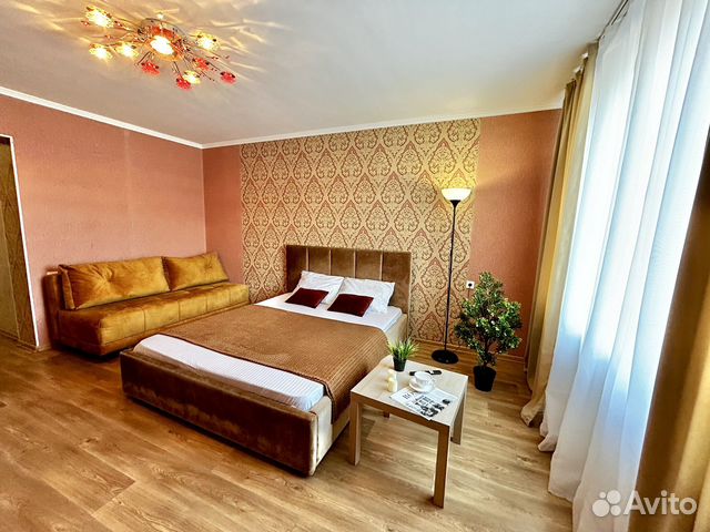 

1-к. квартира, 45 м², 2 кровати