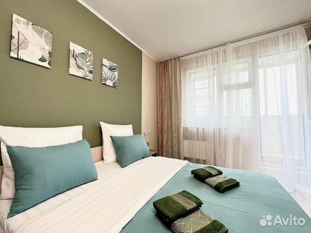 

2-к. квартира, 55 м², 3 кровати