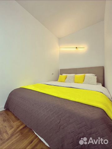 

Квартира-студия, 35 м², 2 кровати