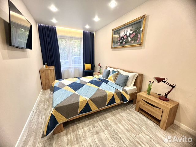 

1-к. квартира, 55 м², 2 кровати